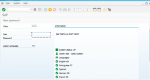sap logon gui