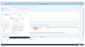 data di rilascio ordini sap