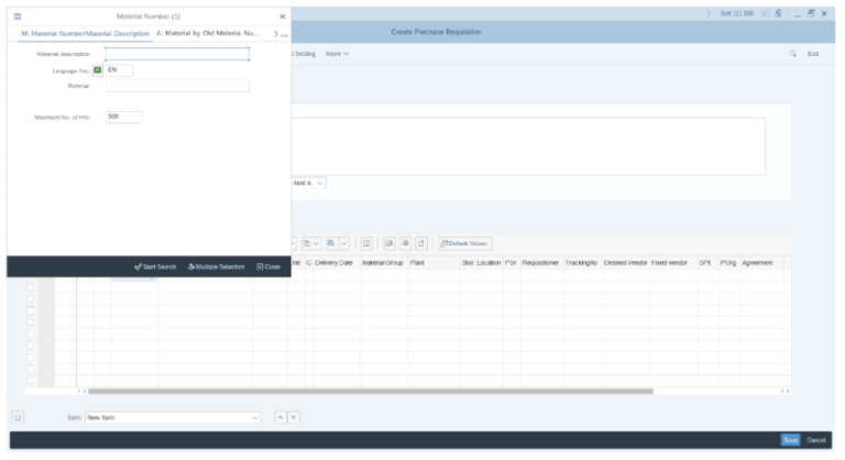 Come creare una Richiesta di Acquisto in SAP S/4 HANA | SapProfession