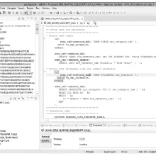 sqlscript for hana